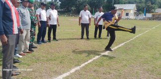 Camat Arif Buka Secara Resmi Turnamen Sepakbola Cempa Cup III