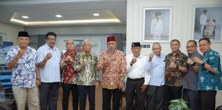 Jalin Silaturahmi PWRI Audiensi Ke Bupati Asahan