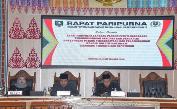 Dua Ranperda Diterima dan Diputuskan, Kasmarni Ucapkan Terima Kasih dan Apresiasi Kinerja DPRD Bengkalis