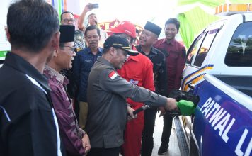 SPBU NO. 16 -287 – 092 Tanjung Kapal Resmi Dibuka, Bupati Kasmarni Pinta Terus Tingkatkan Pelayanan kepada Masyarakat