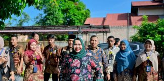 Hadiri PKKMB ITMG, Bupati Kasmarni Yang Pertama Mengunjungi