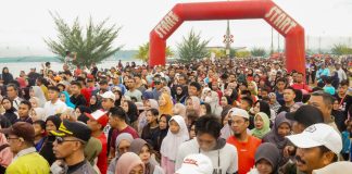 Peserta Membludak, Pembagian Doorprize Jalan Santai HUT Kepri ke-22 Terpaksa Ditunda