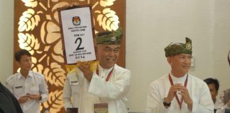 Pasangan WSRH Terima Nomor Urut 2, Salam 2 Periode Menggema