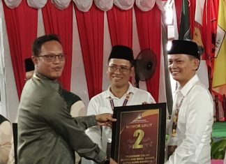 Paslon Aneng-Raja Bayu Mendapatkan Nomor Urut 2 di Pilkada Anambas