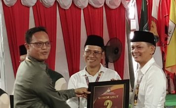 Paslon Aneng-Raja Bayu Mendapatkan Nomor Urut 2 di Pilkada Anambas