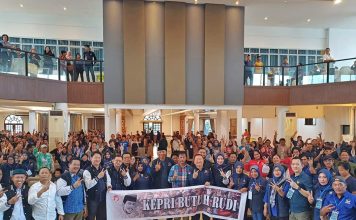 Konsolidasi DPD NasDem Tanjungpinang, Rudi Bakar Semangat Kader Menangkan 2R