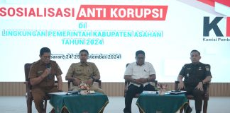 Pemkab Asahan Gelar Sosialisasi Anti Korupsi DiLingkungan Pemerintahan