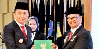 Wakil Bupati H Zonny Waldi, Terima Mandat Sebagai Plt. Bupati Simalungun