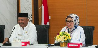 Plt. Gubernur Kepri Marlin Agustina Pimpin Rapat Perdana Bersama Kepala OPD