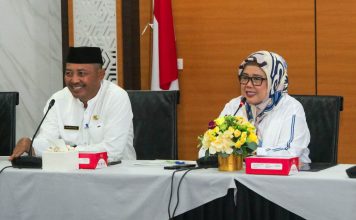 Plt. Gubernur Kepri Marlin Agustina Pimpin Rapat Perdana Bersama Kepala OPD