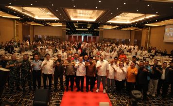 Pj Sekretaris Daerah Kabupaten Asahan Ikuti Deklarasi Pemilihan Kepala Daerah Sumatera Utara