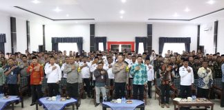 Polres Lingga dan APDESI Lingga Teken MoU Penggunaan Dana Desa Agar Tepat Sasaran