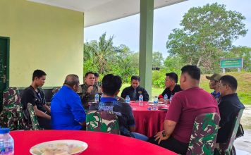 Batalyon Komposit Gardapati 1/Natuna Gelar Silaturahmi Bersama PWI Natuna