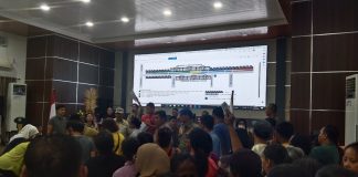 Lapak Pedagang Diundi, Sebutan Pedagang Aktif dan Tidak Aktif Terlontar Saat Pengundian