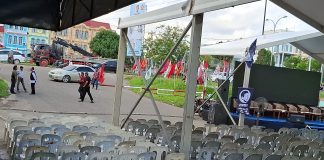 Inilah Suasana Posko Pemenangan Rudi-Rafiq, Tempat Kampanye Perdana 2R