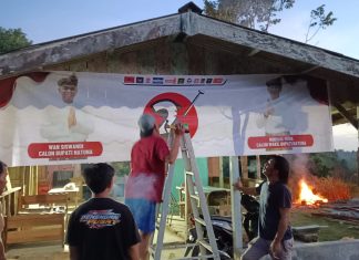 Menyala, Posko Pemenangan WSRH Hadir di Air Lengit Untuk Menampung Aspirasi Masyarakat