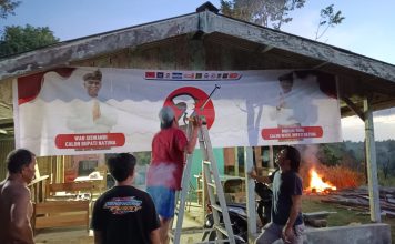 Menyala, Posko Pemenangan WSRH Hadir di Air Lengit Untuk Menampung Aspirasi Masyarakat