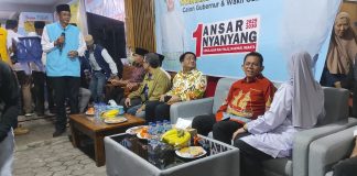 Peresmian Posko Pemenangan Ansar-Nyanyang, Dimeriahkan ‘Pantun Burung Kenek-kenek’