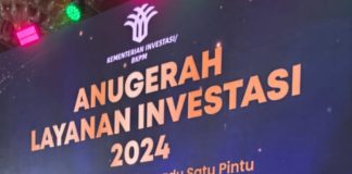 Pemkab Asahan Raih Penghargaan Nominasi Anugerah Layanan Investasi 2024