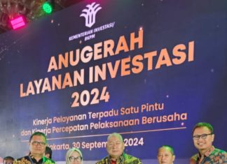 Pemkab Asahan Raih Penghargaan Nominasi Anugerah Layanan Investasi 2024