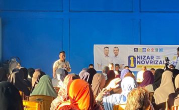 Paslon Nizar-Novrizal Janjikan Perbaikan Akses Pendakian Bukit Permata