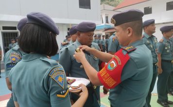 Danlanal Tarempa Rotasi Jabatan Dilingkungan Lanal Tarempa
