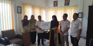 BPJS Ketenagakerjaan Lhokseumawe Serahkan Santunan Bagi Tenaga Honorer BPBD Aceh Utara Meninggal Dunia