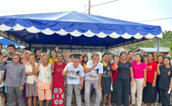 Kampanye di Desa Cukas, Muhammad Nizar dan Novrizal Disambut Hangat Warga