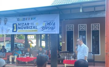 Syamsudi Ajak Warga Desa Lanjut Dukung Nizar-Novrizal di Pilkada Lingga 2024