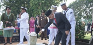 Pjs Bupati Asahan Ikuti Upacara Ziarah Nasional Dalam Rangka HUT TNI Ke 79