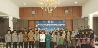Pjs Bupati Lepas Kafilah Kabupaten Asahan Ikuti Festival Seni Qasidah Tingkat Provinsi