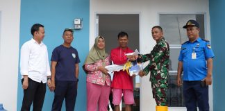 5 KK Telah Bergeser ke Rumah Baru di Tanjung Banun
