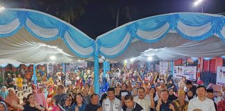 Lagu & Teriakan “Coblos Nomor 2, Rudi-Rafiq Selalu di Hati” Membahana di Batubesar