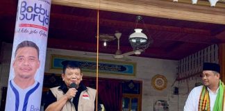 Bobby Afif Nasution Akan Berkantor Di 5 Kabupaten Se-Tabangsel Bila Menang, Relawan Sumut Maju Dampingi Cagub Bobby Saat Kunjungan