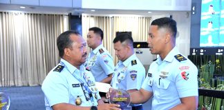 Skadron Udara 52 Lanud Raden Sadjad Natuna Raih Terbaik I di Askomlek Kasau Awards 2024