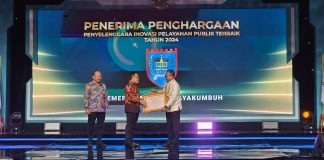 Pemko Payakumbuh Raih Penghargaan Inovasi Pelayanan Publik Terbaik 2024