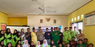 Bhabinkamtibmas Desa Batu Belubang Adakan Penyuluhan Bahaya Narkoba dan Kenakalan Remaja