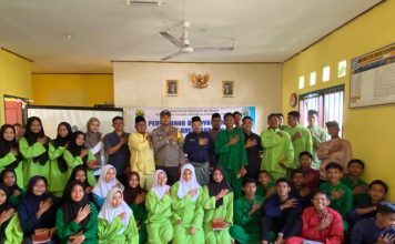 Bhabinkamtibmas Desa Batu Belubang Adakan Penyuluhan Bahaya Narkoba dan Kenakalan Remaja