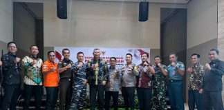 Hadiri Rapat Forkopimda, Danlanal Tarempa Sampaikan Beberapa Atensi