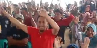 Ini Janji Calon Bupati – Wakil Bupati Waykanan Resmen Kadapi – Cik Raden Dihadapan Ratusan Warga