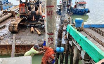 Pembangunan Ponton HDPE Kecamatan Durai Karimun Digesa
