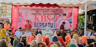 Kampanye Dialogis di Kecamatan Mandau, Kasmarni akan Lakukan Revitalisasi Pasar Mandau