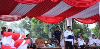 Wabup Husni: Gerak Jalan Tumbuhkan Semangat Nasionalisme di Kalangan Pelajar