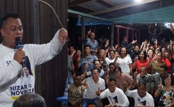 Kampanye di Hongkong nya Lingga, Paslon Nizar – Novrizal Dipadati Ratusan Masyarakat Pancur