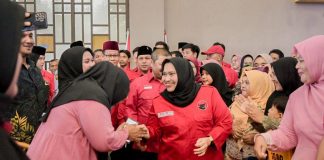 Kasmarni Ajak Kader PDI Perjuangan Menangkan Nomor 1