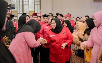 Kasmarni Ajak Kader PDI Perjuangan Menangkan Nomor 1