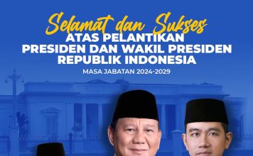 Optimis Indonesia Maju, H. Muhammad Rudi Beri Ucapan Selamat ke Prabowo – Gibran