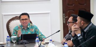 PJs Bupati Bengkalis Rapat Bersama Pj Gubri Bahas Rencana Pembangunan Jembatan Bengkalis-Bukit Batu