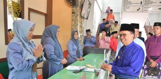 Silahturahmi Kantor Camat Bengkalis, Pjs Bupati Tavip Ingatkan Aparatur Jaga Netralitas