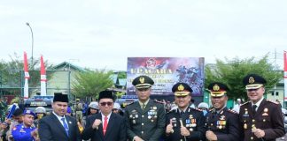 PJs Bupati Bengkalis Ikuti Upacara HUT ke-79 TNI di Makodim 0303/Bengkalis